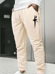 Men's Geometry Printed Sweatpants