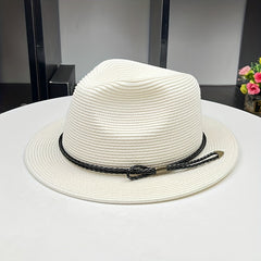Casual Sunshade Straw Hat Spring Summer Travel Vacation 54