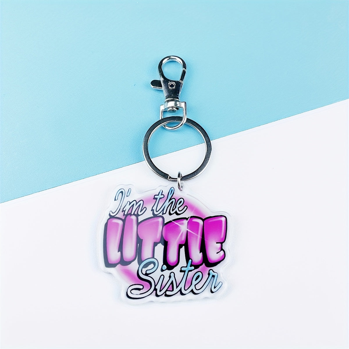 Sisters Acrylic Keychain Set - Perfect Gift for Christmas and Birthdays
