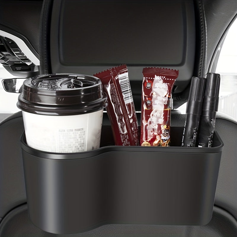 Car Storage Box Rear Pillow Adjustable Compartment Chair Back Hanging Bag