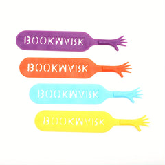 4pcs Finger Bookmark Funny Book Marker School Stationery Gift