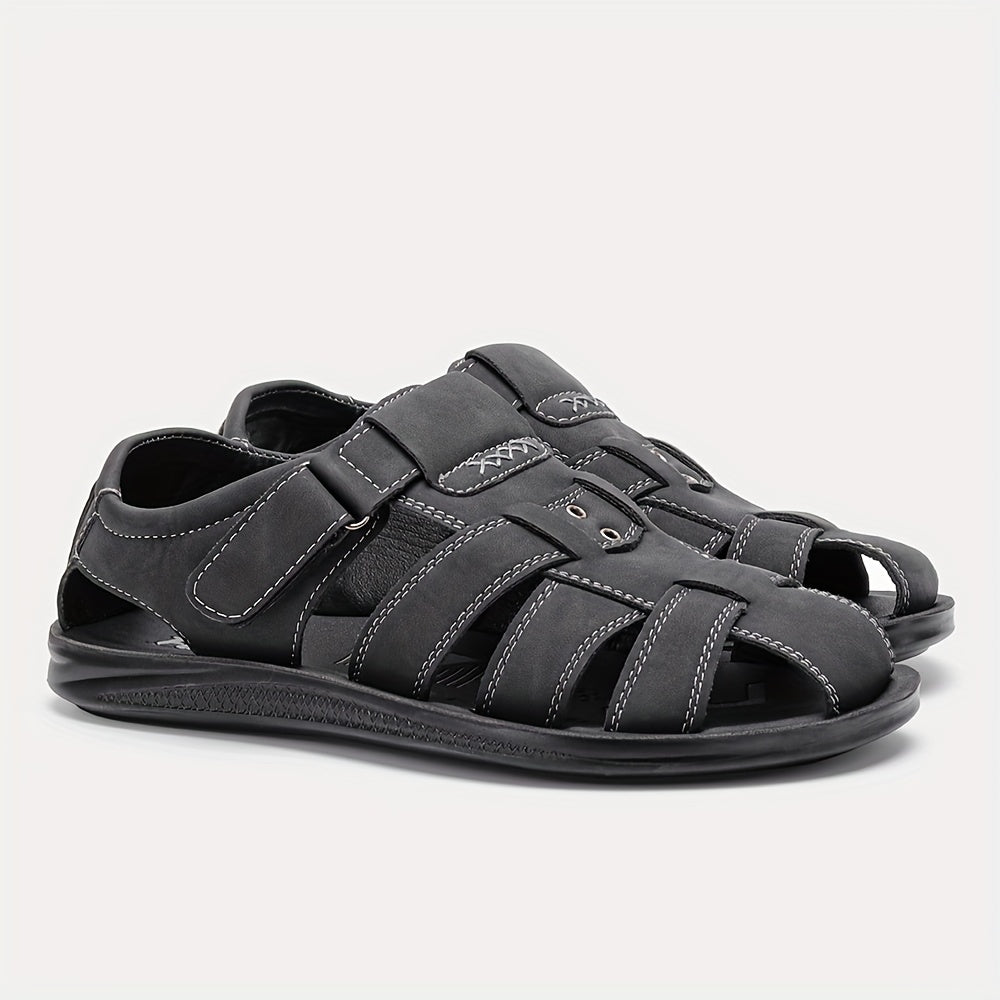 Men's Outdoor Closed Toe Strap Sandals Non Slip
