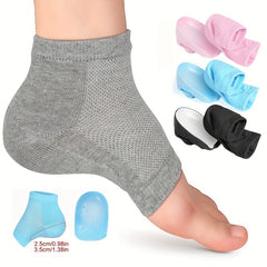 Invisible Inner Heightening Sock Pads Non Slip Heel Cover for Height Increase