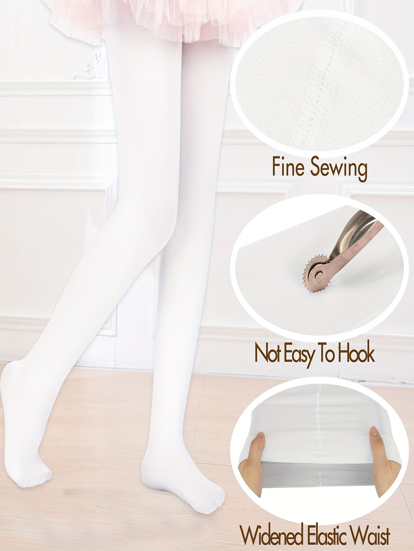 Stretchy Dance Leggings for Girls - Ballet Gymnastics Practice Gift