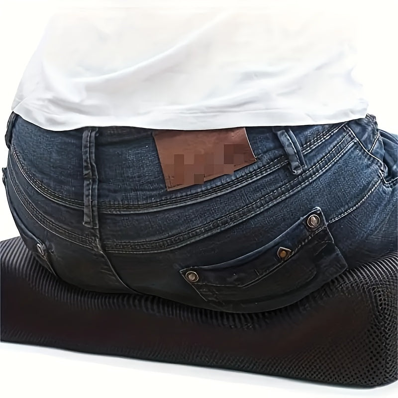 Foam Seat Cushion Chair Pad with Washable Cover for Lower Back Pain Relief