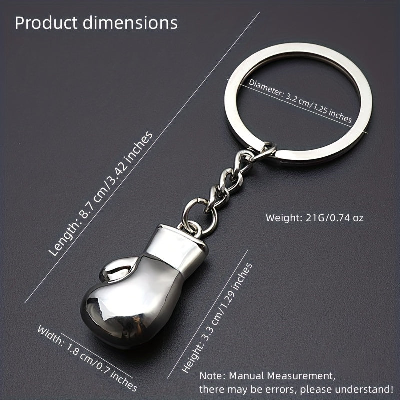 Boxing Gloves Keychain for Backpack