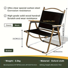 Portable Outdoor Folding Chair For Camping Fishing