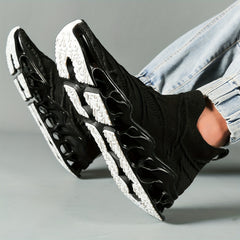 Men's Slip on Blade Sneakers Lightweight Breathable Athletic Shoes
