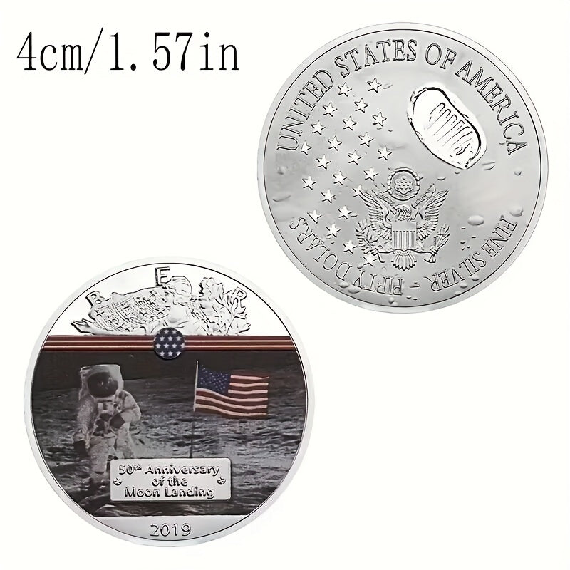 Moon Landing 50th Anniversary Commemorative Coins