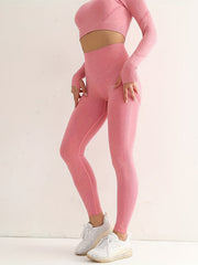 High Elastic Seamless Yoga Leggings for Women