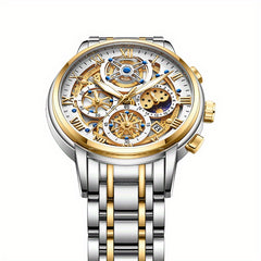 LIGE Golden Boys Watches Steel Student Bracelet Wrist Waterproof Relogio