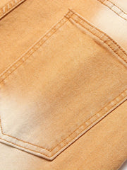 Y2k Slim Fit Jeans Men's Casual Street Style Distressed Stretch Denim Pants