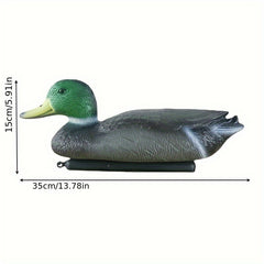 2pcs Lifelike Duck Ornament Floating Duck Decoy for Garden Pool Yard