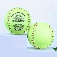 Creative PU Baseball For Grandchildren Softball Birthday Holiday