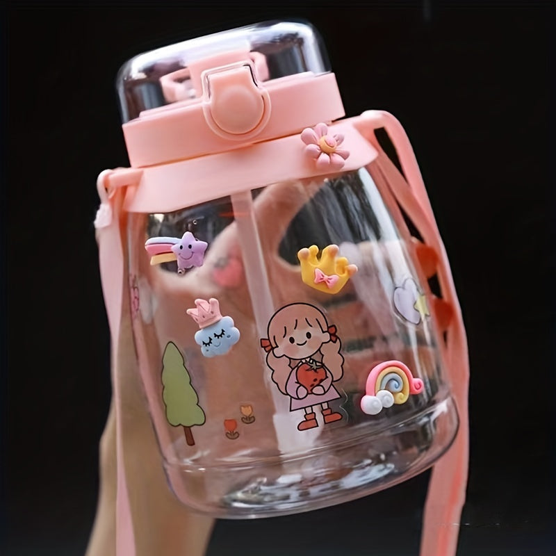 4pcs 3D Cartoon Stickers Set for Cups and Mobile Phone Shells