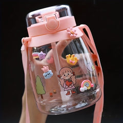 4pcs 3D Cartoon Stickers Set for Cups and Mobile Phone Shells