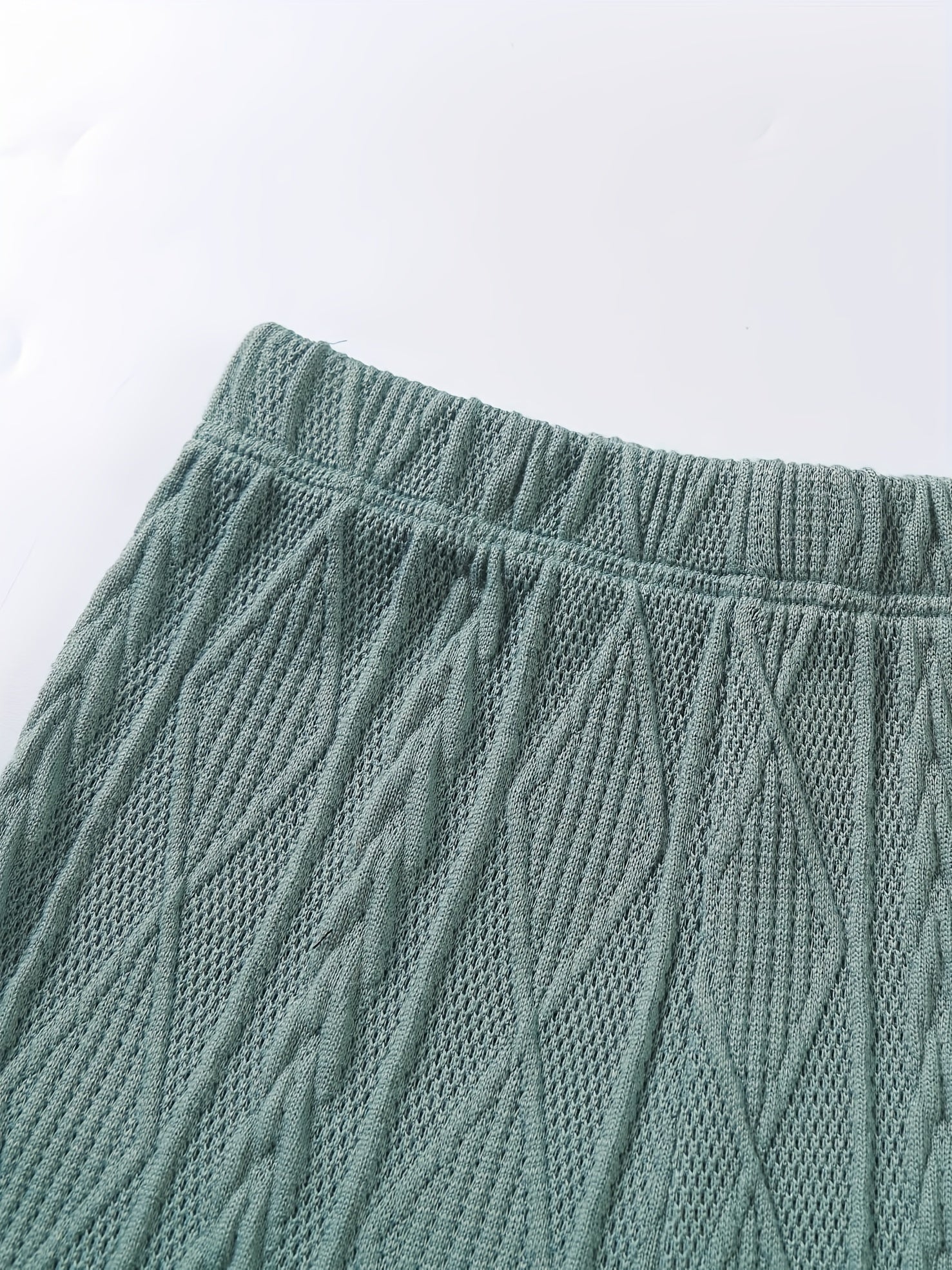 Sleeveless Crop Cami Top & Elastic Waist Shorts Set
