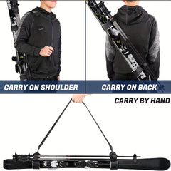 Adjustable Double Skiing Board Carrying Shoulder Strap
