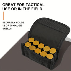 Tactical Ammo Pouch 10 Round Carrier Bag for Accessories