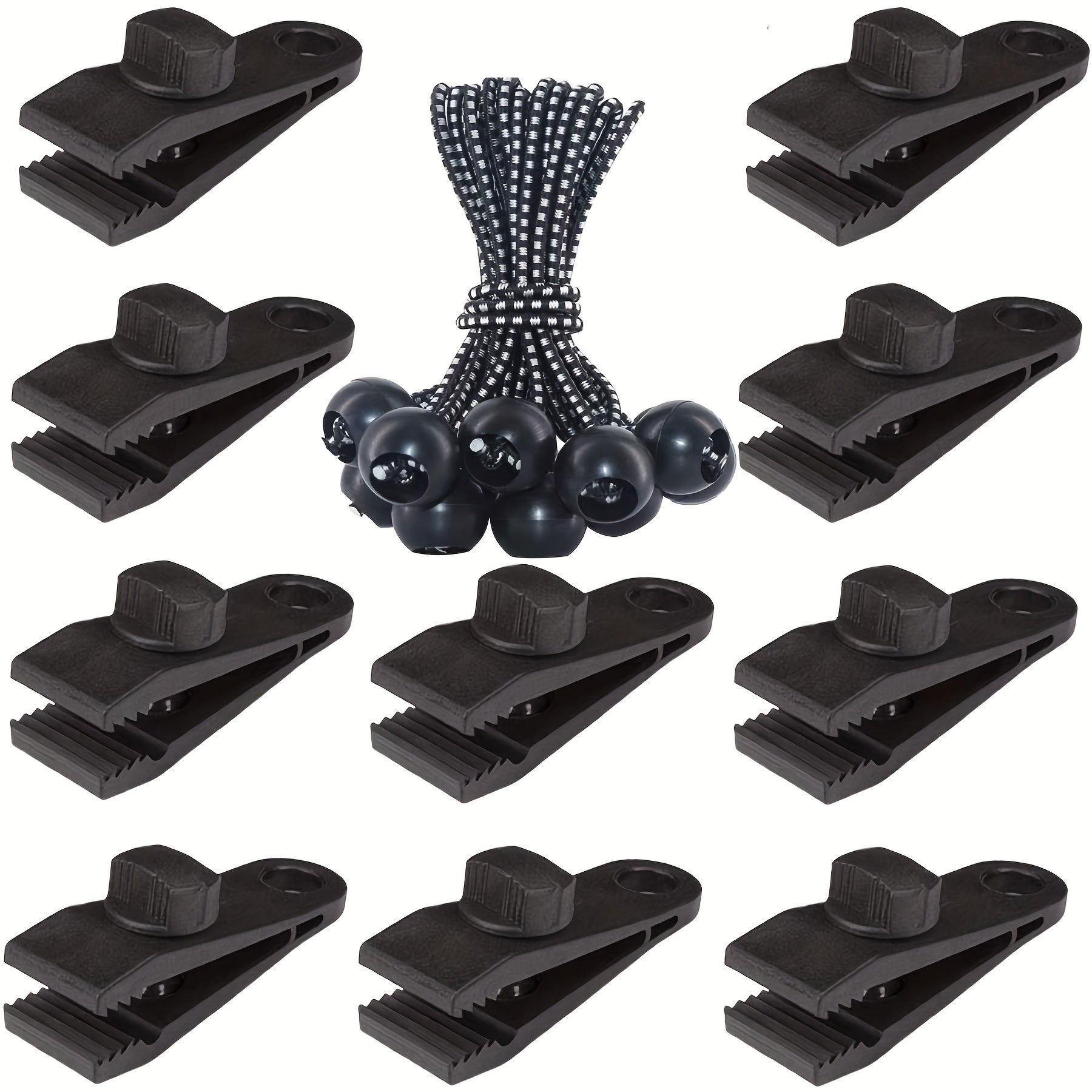20pcs Heavy Duty Tarp Clips Securely Fasten Tarps Tents Pool Covers