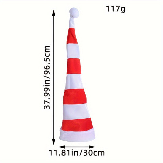 Christmas Long Hat Creative Elf Hat Party Clown Hat Christmas Decoration