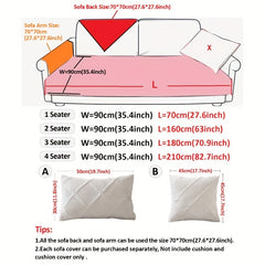 Quilted Sofa Slipcover Furniture Protector for Home Decor