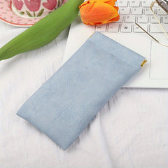 Portable Travel PU Leather Eyeglasses Case Soft Sunglass Organizer Pouch
