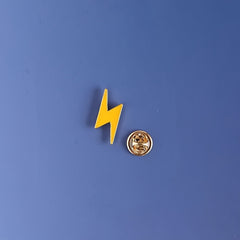 Sparkling Lightning Brooch for Kids Clothing Accessory