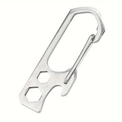 Key Chain Bottle Opener Carabiner Snap Clip Hook for Hiking Backpacking Camping