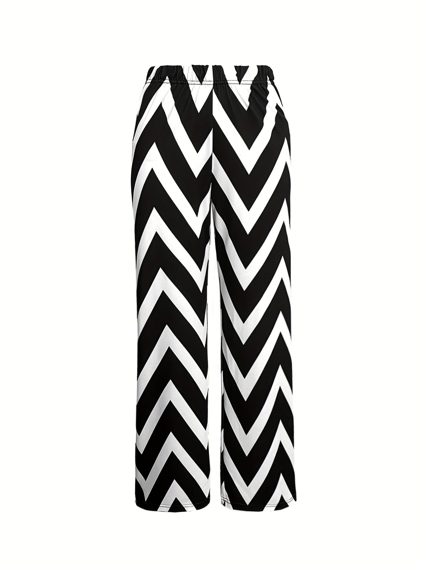 Women's All Over Print Loose Pants for Spring & Fall
