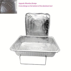 Disposable Chafing Dish Buffet Set with Racks and Water Pans