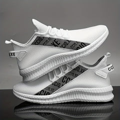 Men's Knitted Casual Shoes for Traveling Jogging