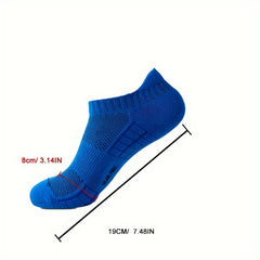 Men's Ankle Socks Breathable Sport Summer Running Basketball Sweat Absorbing