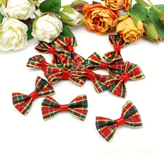10pcs Butterfly DIY Gift Wrapping Decoration Christmas Head Flower Headwear