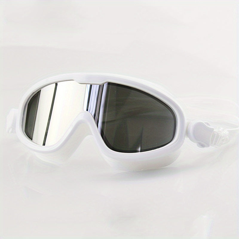 Summer Large Frame Swimming Goggles Waterproof Fog Proof Clear Vision