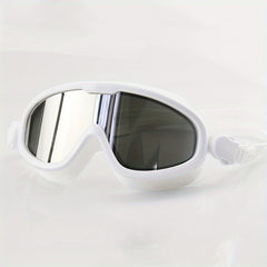 Summer Large Frame Swimming Goggles Waterproof Fog Proof Clear Vision