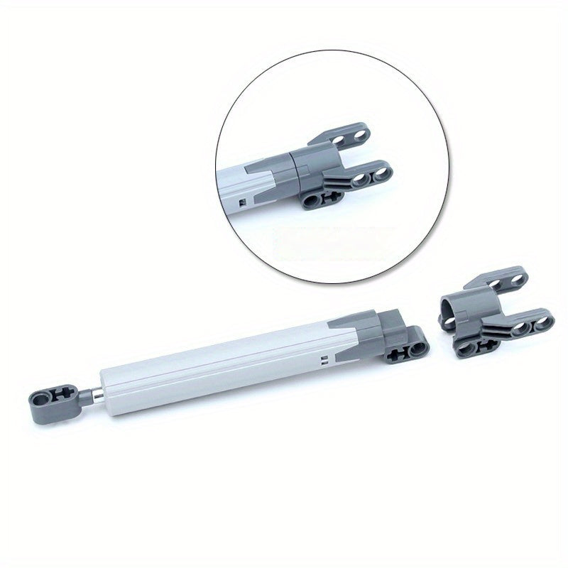 Building Block Toy Power Set Spiral Lifting Push Rod Technology