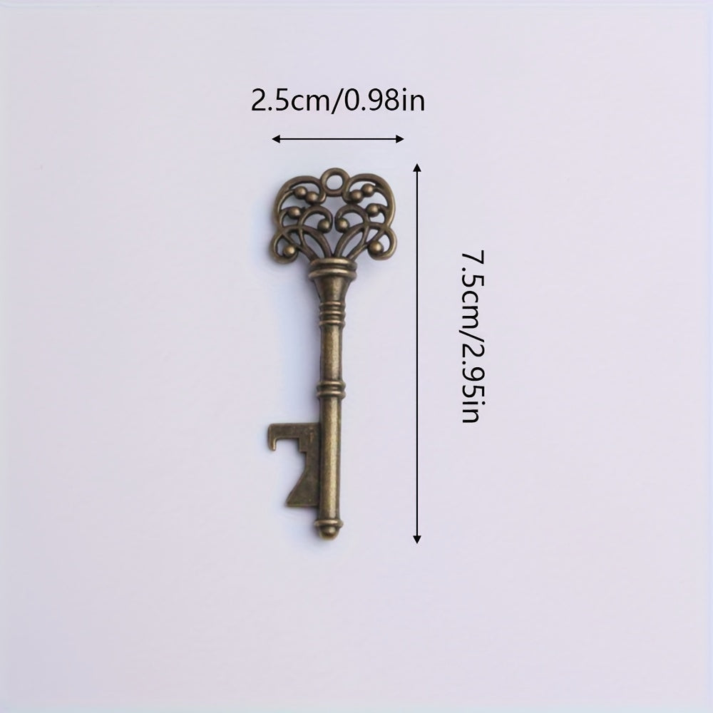 2 Metal Key Bottle Opener Keychain Wedding Party Supplies