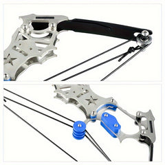 Mini Composite Bow Archery Set Stainless Steel Mini Bow Decompression Toy