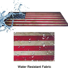 American Flag Large Mouse Pad Water Resistant Non Slip Rubber Base