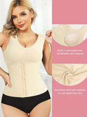 Seamless Tummy Control Tank Top Slimmer Underwear Shapewear