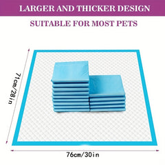 5pcs Leak Proof Pet Training Pads Strong Absorption Disposable
