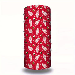 Seamless Sports Mask Neck Gaiter Christmas Print