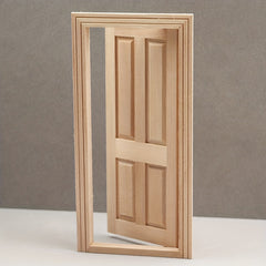 1:12 Dollhouse DIY Mini Door & Window Blank Material Gift