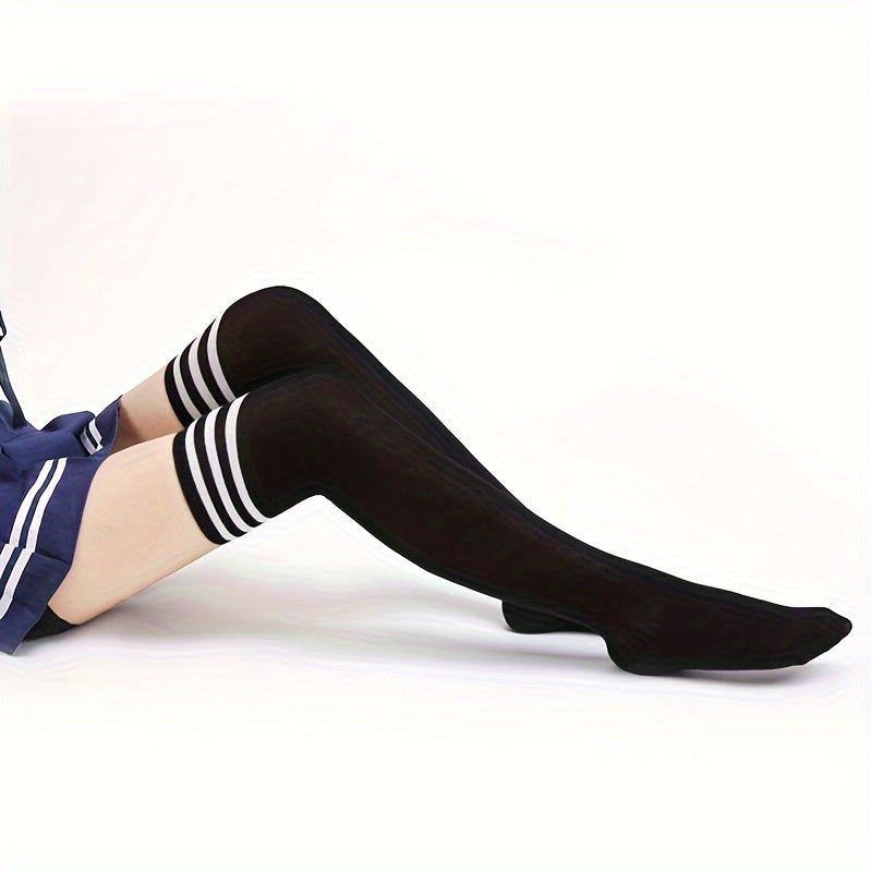 Long Girls Over-The-Knee Socks for Autumn & Winter