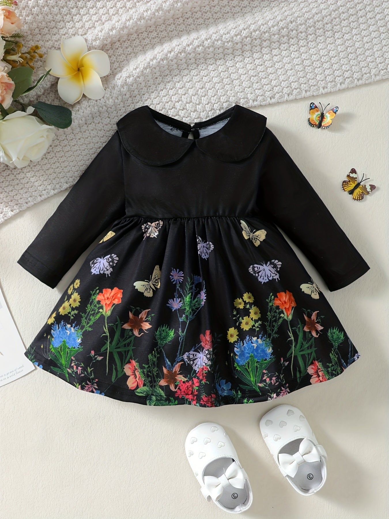 Sweet Baby Girls Floral Dress Party Dress