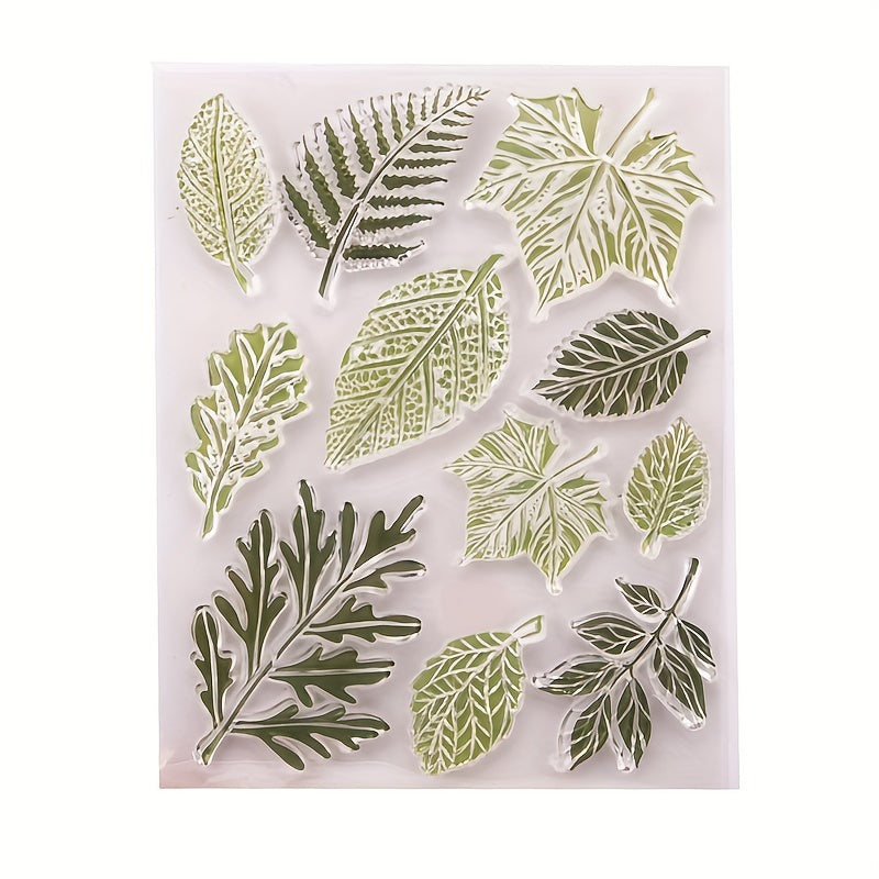Leaf Pattern Stamps for DIY Scrapbooking Decoration
