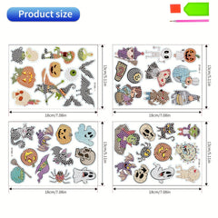 Halloween Cartoon Theme Diamond Painting Kit