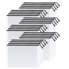 5pcs Mesh Zipper File Bag A3 Size Waterproof Zipper Bag A4 A5 Size
