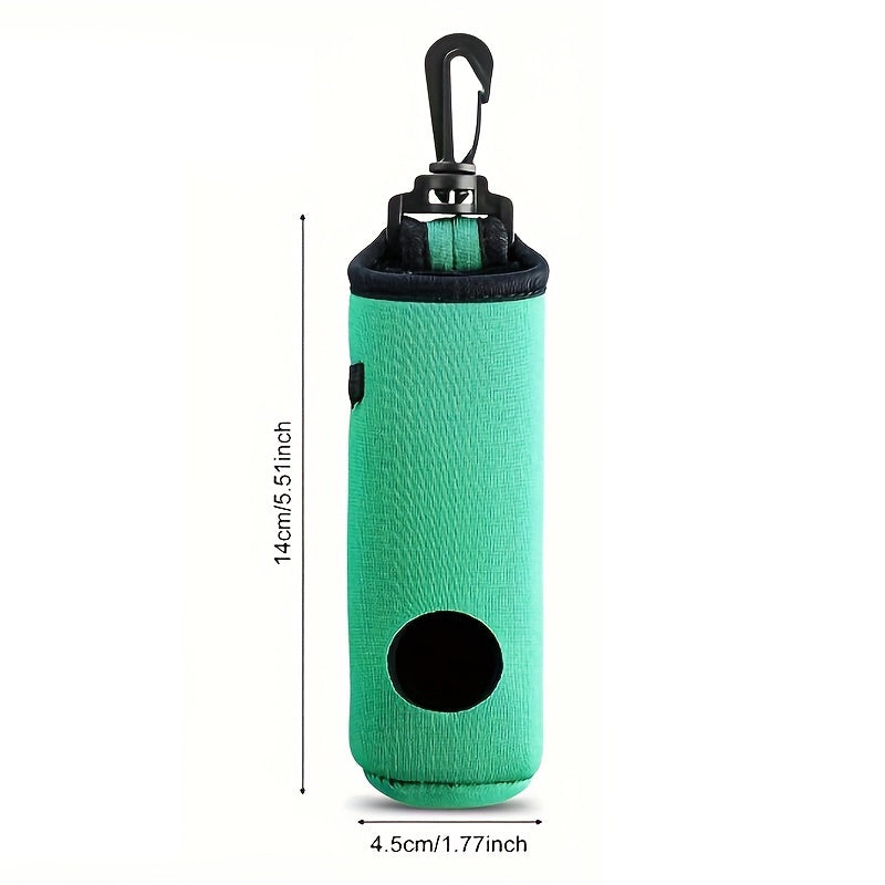 Golf Waist Bag Holds 3 Balls & 3 Spikes